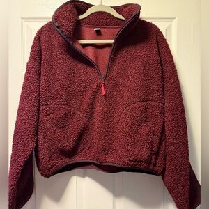 Half-zip, cozy sweatshirt from Old Navy.